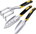 3PCS Mini Garden Tools Sets Durable Gardening Hand Tool Ergonomic &amp Rust Resistant for Women Kid Men Gardener