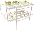 Hydroponic Tower DIY Home Garden Balcony Vegetable Planter Agricultural Greenhouse Indoor Vertical PVC Pipe NFT Hydroponics System110V