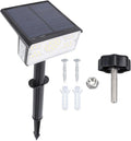 Solar Spot Light 49 LEDs High Brightness Waterproof Outdoor Spotlights IP65 Solar Landscape Light for Garden Yard Lawn - Energy Saving Easy Installation Durable Solar Spot (Warm Light)
