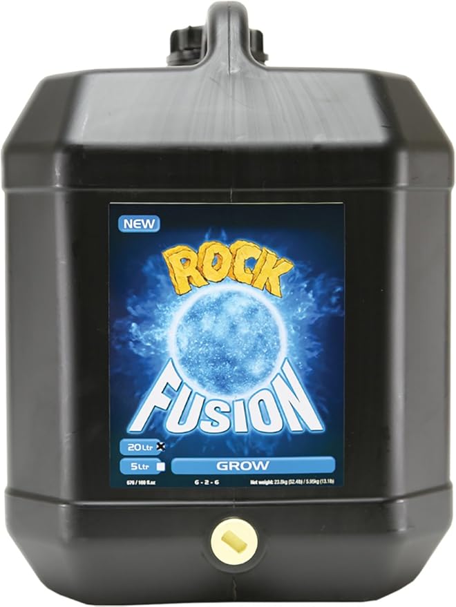 Rock Nutrients GGFGN20L Fusion Grow Base Nutrient 20 L