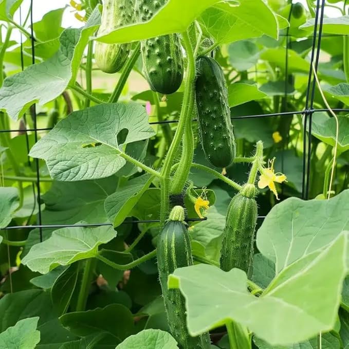 Cucumber Plants in 4 Inch Pot4-6 Inch Tall Cucumber Plants Live Vegetable Seedlings 2 Plants per Pot