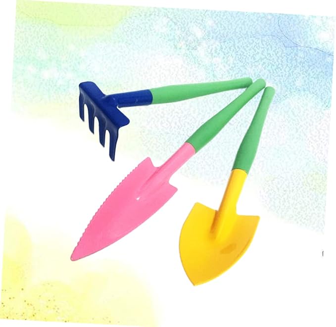 MERRYHAPY 9 Pcs Garden Tools Set for Indoor Plants Succulent Shovel Planter Pots for Succulents