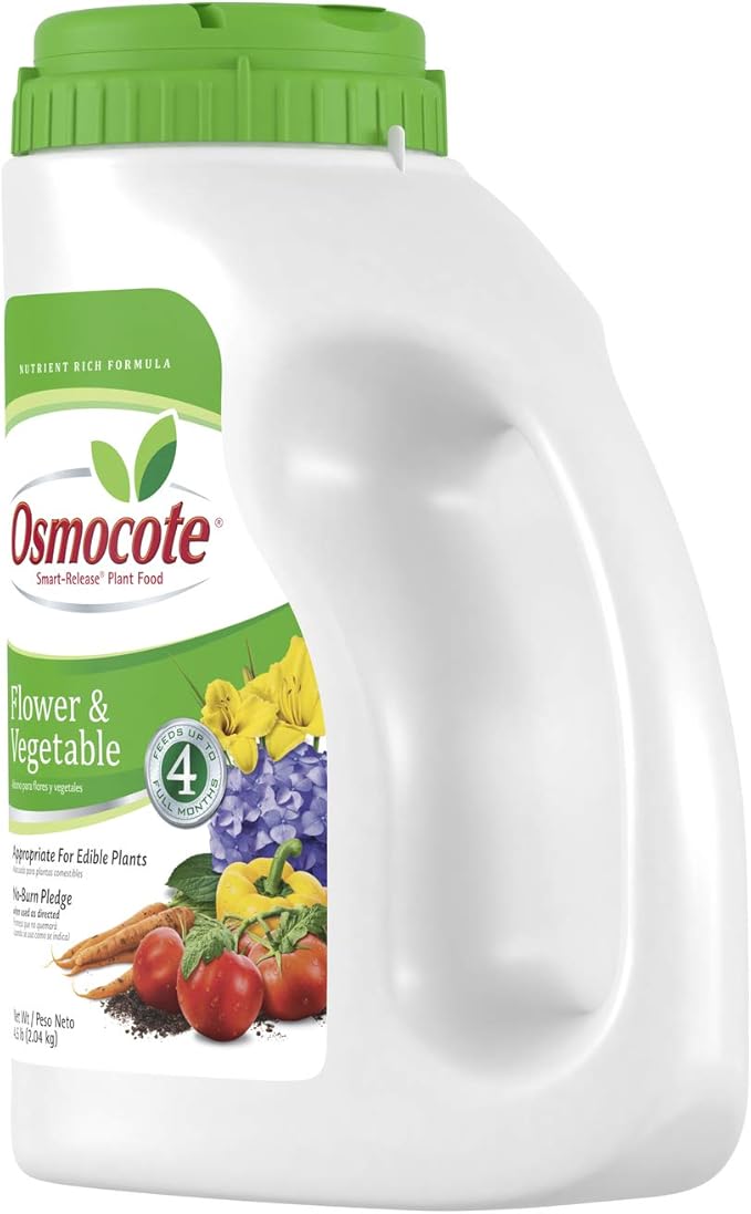 Osmocote Smart-Release Plant Food Flower &amp Vegetable 4.5 lb.