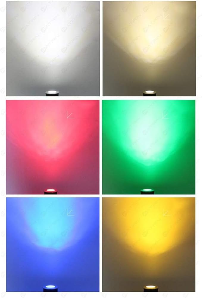 Recessed Underground Light - Outdoor Led Underground Light No Glare Landscape Lighting Spotlight Ip67 Waterproof Garden Lights Led Decking Lights Apply to Stairs TER-Blue Light-3W
