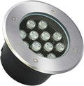 Outdoor Landscape Spotlights Ground LED Landscape Lights - Outdoor Buried Lights AC85-265V LED Spotlight IP67 Waterproof Outdoor Led Floor Spotlights Recessed Outdoor White Light-9W