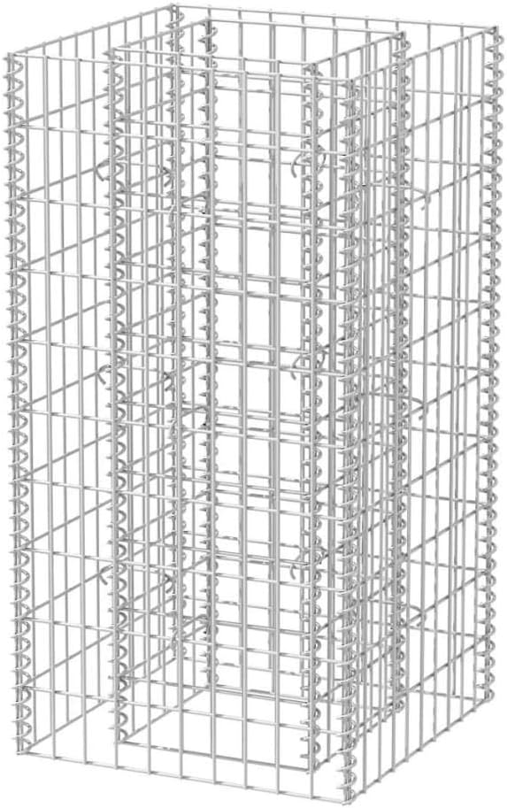 SKM Gabion Raised Bed Steel 19.7x19.7x39.4