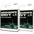 PetraMax Neighbor’s Envy Grass Fertilizer for Lawn &amp Garden 2 Gallon Covers up to 32000 sq.ft. 7-in-1 Liquid Lawn Fertilizer Concentrate for Deep Green Turf - Includes Nitrogen/Iron/Humic/Sea Ke
