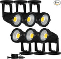110V Landscape SpotlightLED Landscape Lighting Outdoor for Flag Pole LightIP65 Landscape Lights 3000k Garden Light 6FT Cord with US 3 Prong (BaseStake Included) (5 Watts)