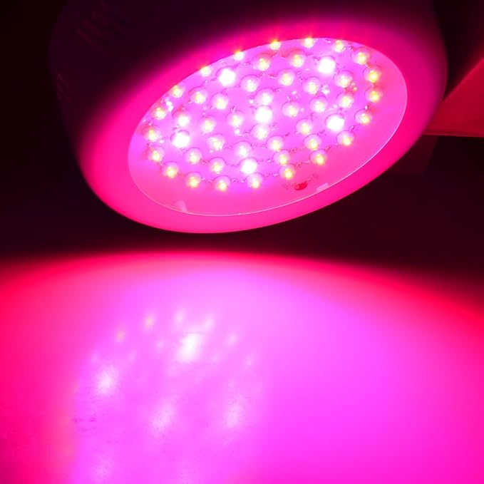US Plug Indoor Garden Greenhouse Flower Plant 50W UFO LED Grow Light Lamp Bulb (id: aa9 141 d32 c47 857