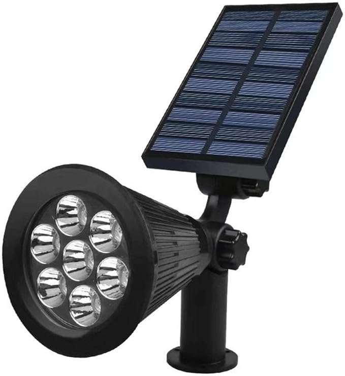 High Lumen Solar Outdoor Lights Outdoor Solar Spotlights Solar Floodlights Ground Plug Lights Waterproof Solar Spotlights Solar Landscape Lights Suitable For Driveway Garden Pool Garage 2pack.