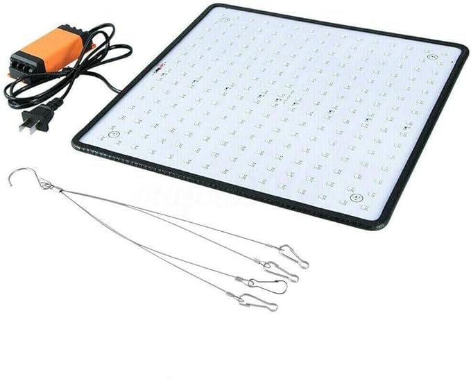 VYSIYIA LED Grow Light 1000W 225 LED Ultra Thin Light Weight Easy to Install White Light