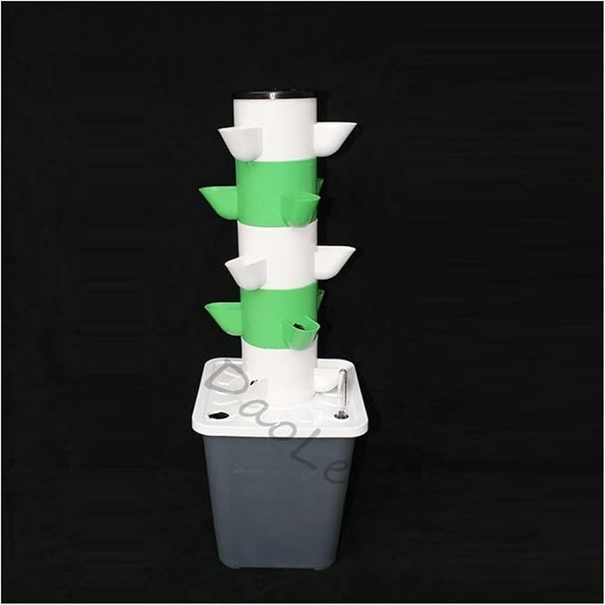 XENITE Hydroponics Growing System Garden Hydroponic Soilless Cultivation Kits DIY Balcony Dimensional Planting Column Pp Colonization Cups Vegetable Grow Tower Indoor Garden (Color : 5-Tier Set Mix