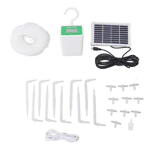 FLEXMAN Automatic Plant Waterer Set Regular Induction Water Spraying Professional Automatic Drip Irrigation Kits Automatic Plant Watering Device for Garden Yard
