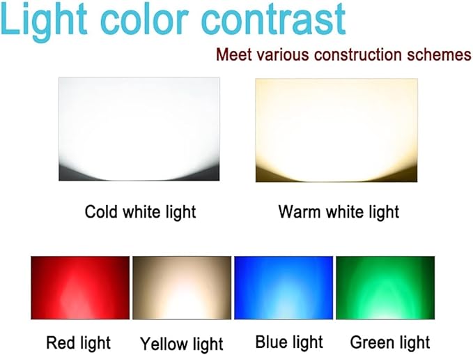 IP66 Waterproof Narrow Beam Spotlight - Landscape Lights LED Step Light Recessed Staircase Wall Light 3W for Staircase Garden Passage Landscape Projection Lighting(Warm Whit24v)