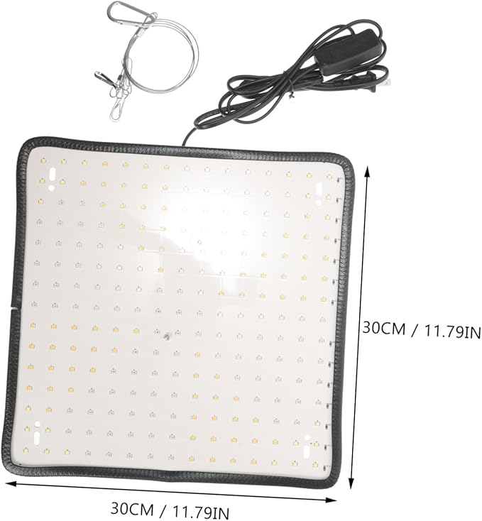 1set Led Plant Growth Light Color Modes Led Indoor Plant Lamp for Houseplants Dimmable and Easy to Install Includes Hanging Chain for