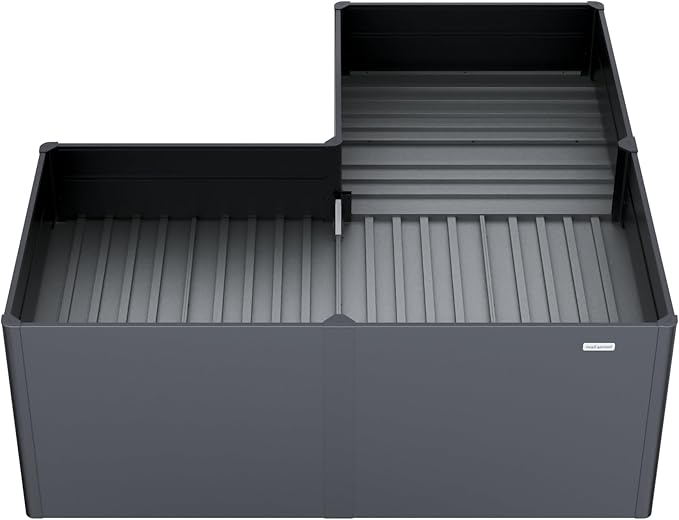 Vego garden Soil-Saving Intermediate Floor 32 Tall Modern Garden Bed 83 x 83 (Garden Bed Not Included)