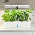 12-Hole Home Intelligent hydroponic Vegetable Planting Machine Indoor soilless Cultivation Equipment hydroponic Vegetable Pot Plant Flower Planting Machine (1 Piece) (White)