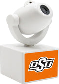 Sporticulture NCAA American Football Oklahoma State Cowboys - Adjustable Led Mini Spotlight Projector with 6 Team Logo Designs - Portable &amp Rechargeable Spotlight - Battery-Operated - 4.375” x 3.1