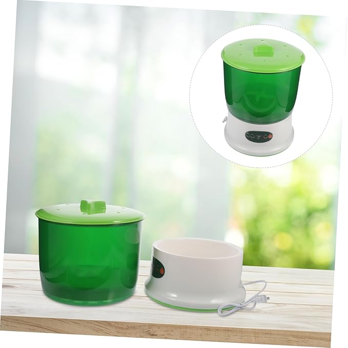 Intelligent Maker Automatic Household Sprouting Machine Temperature Control Water Circulation System and Capacity for Mung Bean and Soybean Germination Us