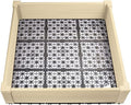 NewTechWood Composite Lumber Patio Raised Garden Bed Kit (24 x 36) (Japanese Cedar)