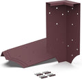 Raised Garden Bed Corner Brackets With Securing Lip | Fits Lumber up to 2 Inch x 12 Inch in Size | Set of 4 | DIY Flower or Vegetable Garden | Copper