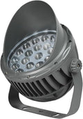 LED Spotlight AC85-265V Spotlight Led Beam Light A Beam Of Outdoor Light Waterproof Long-range Beam Projection Light Outdoor Narrow Light Wall Washer Light Pole Light(Green120W(ac85-265V))