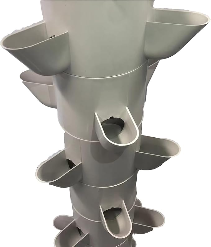 Hydroponics Growing System Kit TowerBest Large Herb Garden Lettuce Tomato Vegetable Herb Outdoor Indoor 45-Pod Hydroponics Growing System