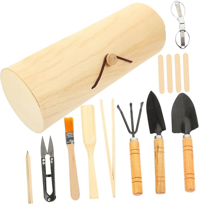 1 Set Garden Tools Set Portable Gardening Hand Tools for Soil Loosening Weeding and Planting Durable Mini Garden Accessories for Vegetables and Flowers