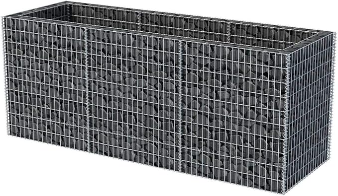 Gabion Raised Bed Steel 106.3x35.4x39.4