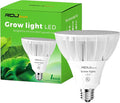RDJ Bouns Grow Light Bulbs for Indoor Plants E26 Base 26W 3422LM (300 Watt Equiv) High PPFD with Optical Lens CRI98 Seeds and GreensLED Plant Light Bulb for Growing Gifts for Gardening Lovers