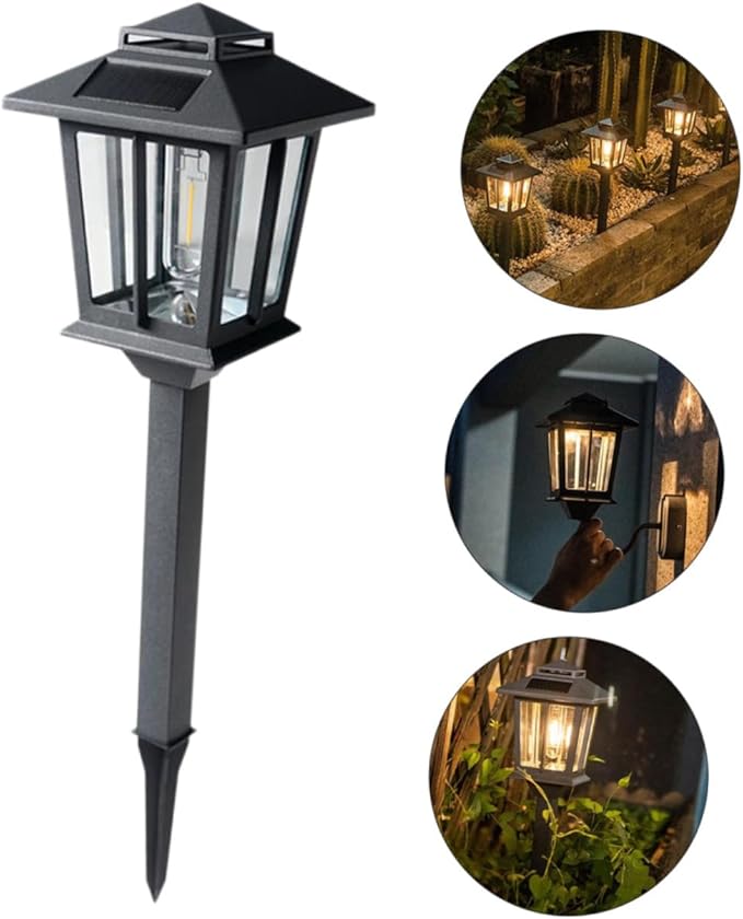 Solar Lawn Light Solar Spotlights Outdoor Landscape Spotlights Garden Stake Lights Outdoor Landscape Lighting Lamp Flashlight Light Die Cast Aluminum