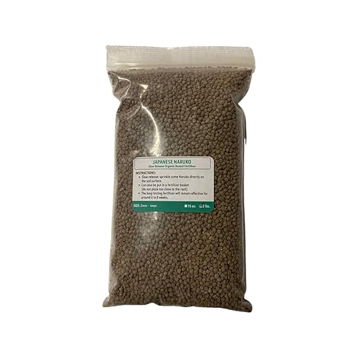 2 lbs. Genuine Japanese Naruko Slow Release Natural Organic Bonsai Fertilizer and Plant Food