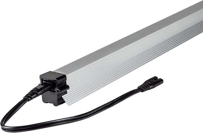 SunBlaster 18 Prism Lens 18W 6400K Full Spectrum LED Strip Light Indoor Greenhouse Plant Grow Lamp with Built-In Reflector &amp Mounting Clips
