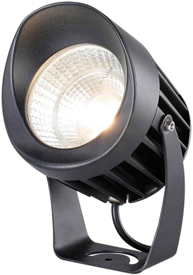 Long Range LED Floodlights - Beam Spotlight COB Round Tree Lights IP66 Waterproof Adjustable Angle for Wall Advertising Building Signs Lawn Landscape Lamp(Warm White20W)