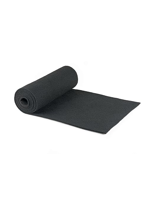 Kapmat 9 Oz/Sq Yd 72 Wide X 1 Yard Long - Black