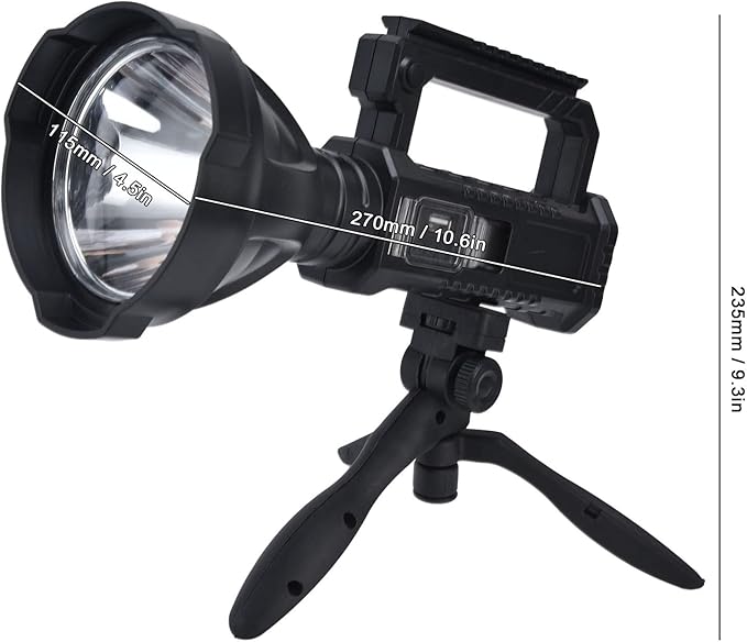 P50 Searchlight Bracket Light Highlight Portable Light Multifunctional Searchlight for Traveling Spotlights