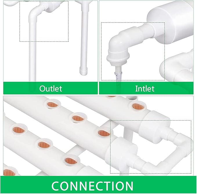 Hydroponics Growing System 36 Holes Culture Garden Plant System with Water Pump Water Culture Plant Growing System for Leafy Vegetables