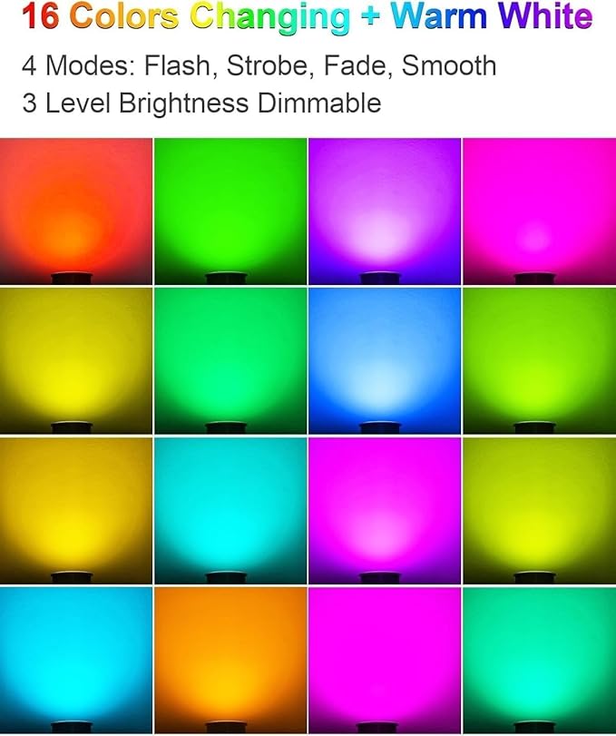 4PCS LED Landscape Lights - Outdoor Buried Lamp 3W LED Ground Recessed Spotlight 12V-24V RGB Ground Spot Lights IP65 Garden Recessed Floor Lamp Spotlight Led Light(3W(24V))