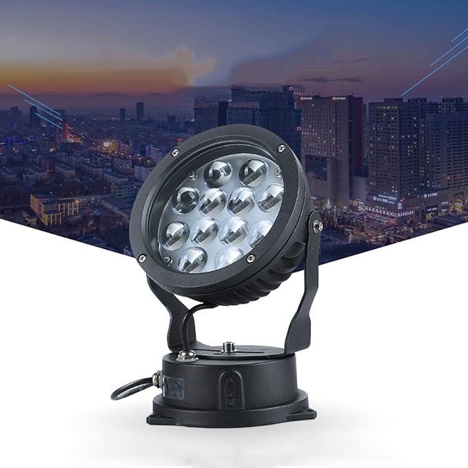 Garden Spot Lights Waterproof Landscape Spotlights Outdoor LED Wall Washer Light Floodlight for Flag Pole Tree Yard Properties Hotel Path Decor