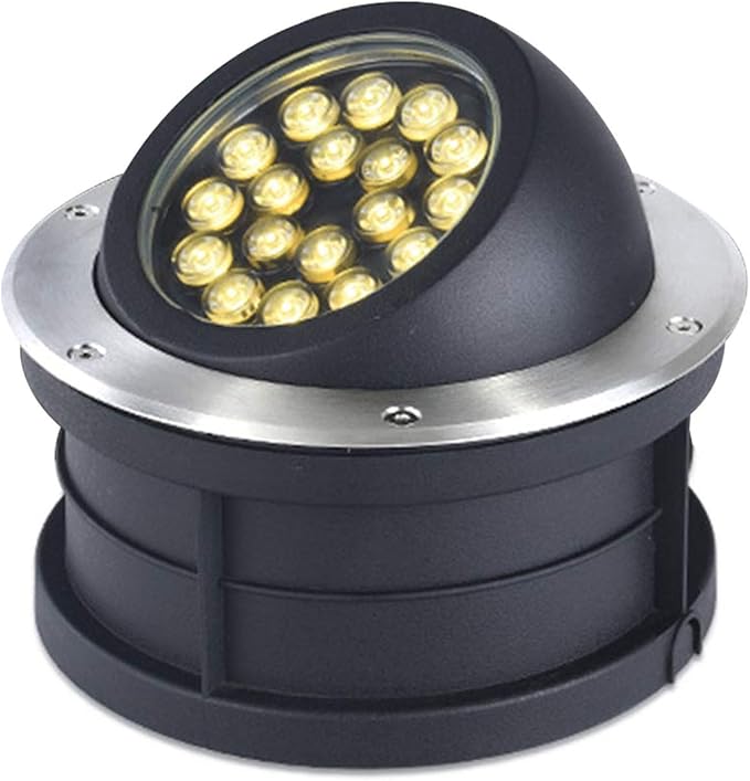 LED Garden Buried Light 85-110V Outdoor Underground Spotlight IP67 Waterproof Floor Lamp for Pathway Patio Bridge Landscape Lighting