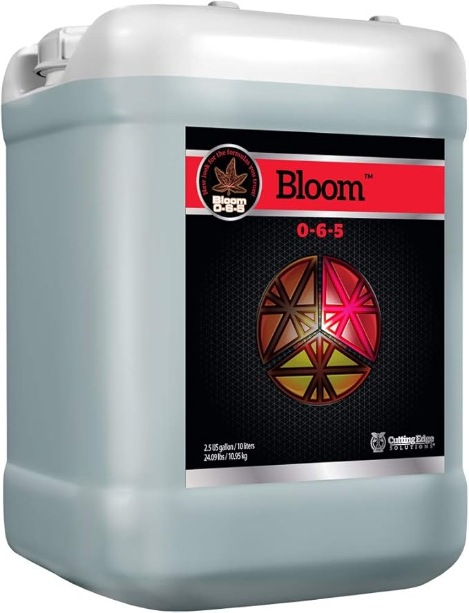 Cutting Edge Solutions Bloom:2304 Bloom 0-6-5 Hydroponic Nutrients 2.5-Gallon