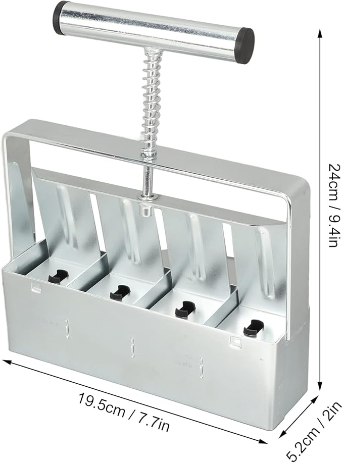 Soil Blocking Tool Soil Blocker Set with Comfortable Handle Garden Tool Block Maker for Seedings Cuttings