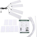 Fockety LED Grow Light for Indoor Plants Full Spectrum Plant Growing Lamp with 24H Timer High PPFD Energy Saving for Orchids Tomatoes Succulents 11.8 x 3.1 Inch Ultra Thin Panel (4 Head)