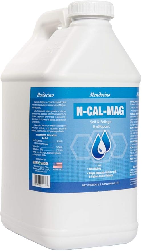 Grow More 5177 Mendocino N-Cal Mag 2.5-Gallons