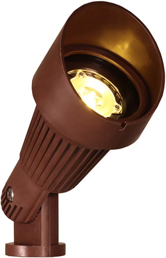 Best Pro Lighting LED 9 Watt Low Voltage Landscape Lighting Directional Spot Light - Bronze