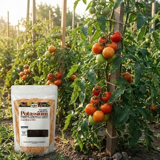 Old Cobblers Farm™ Wicked Growth Potassium Fertilizer - Strengthens Roots Boosts Resilience &amp Promotes Lush Growth (5 lbs | 10 lbs | 15 lbs | 20 lbs) (15lbs)