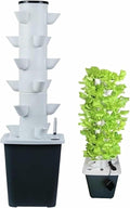 Garden Hydroponic Growing System Hydroponics Tower onics 15/20/25/30 Pods Grow Kit Aquaponics Planting System with Hydrating Pump Adapter Timer for s Fruits and