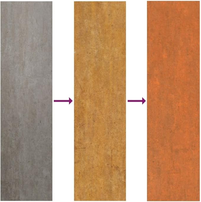 SKM Garden Raised Bed Rusty Corten Steel Large DurableBrown (Weight 60.63LBS)