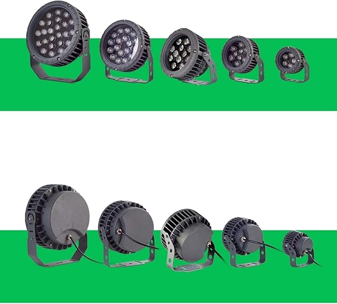 Rotation Spotlight - Landscape Lawn Lights 270° Park Tree Light Outdoor Decorative Round Flood Lamp IP65 Waterproof AC220V for Garden Villas Path Landscape Lighting(White36W)