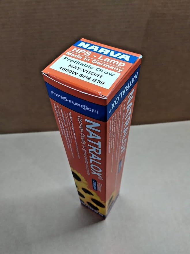 NAT-Veg/H 1000W S52 E39 - Sodium LAMP - NATRALOX VEGETATIVE Flower